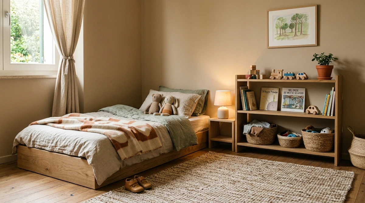 Cameretta bambini naturale